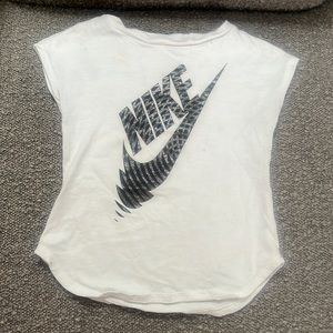 White Nike Tee